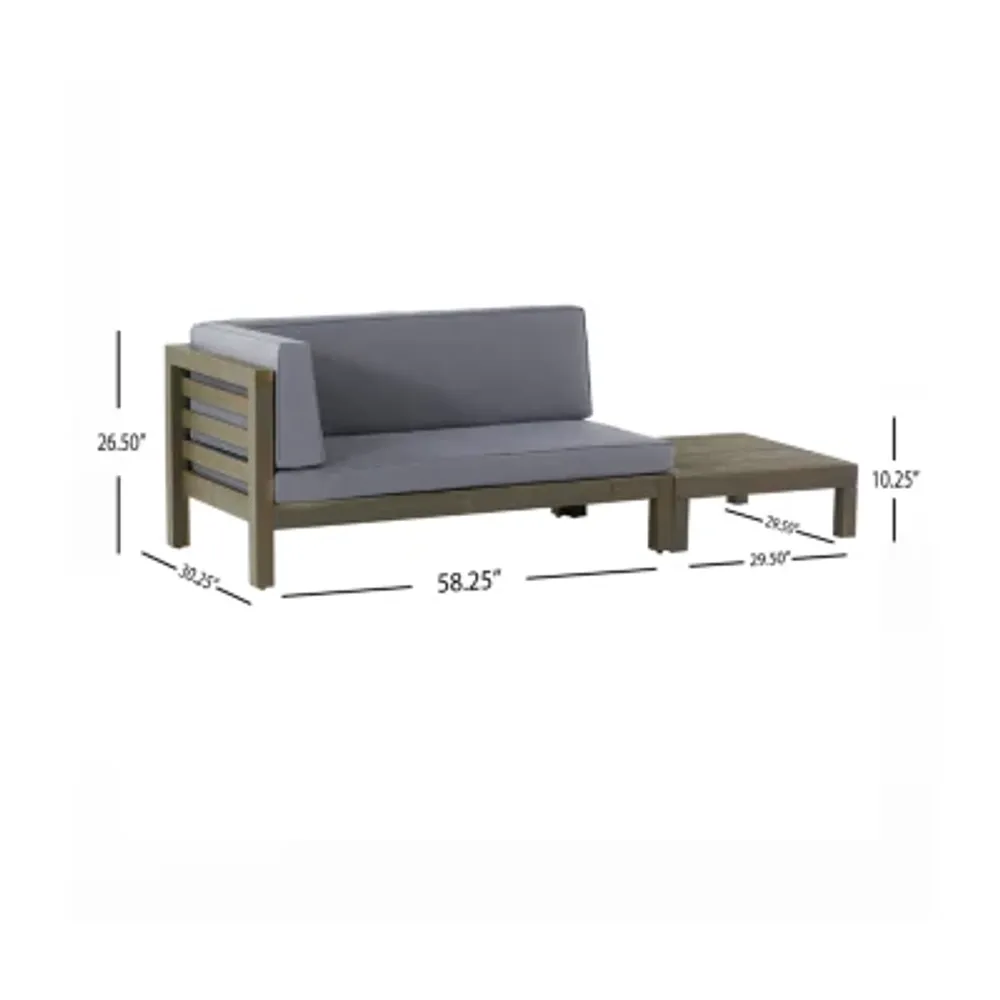 Oana 5-pc. Patio Loveseat