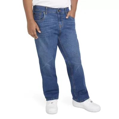 Levi's Big Boys Husky Mid Rise 514 Straight Leg Jean