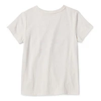 Xersion Little & Big Girls Crew Neck Short Sleeve Graphic T-Shirt