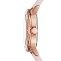 Skechers Redondo Womens Pink Strap Watch Sr6170