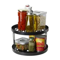 Gourmet Basics by Mikasa Haven 2 Tier Lazy Susan Pantry Organizer