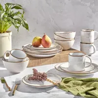 Tabletops Unlimited Geneva 16-pc. Stoneware Dinnerware Set