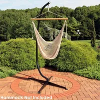 Sunnydaze® Steel C-Stand for Hanging Hammock Chairs