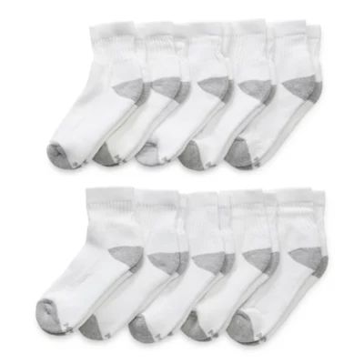 Xersion Little & Big Boys Pair Quarter Socks