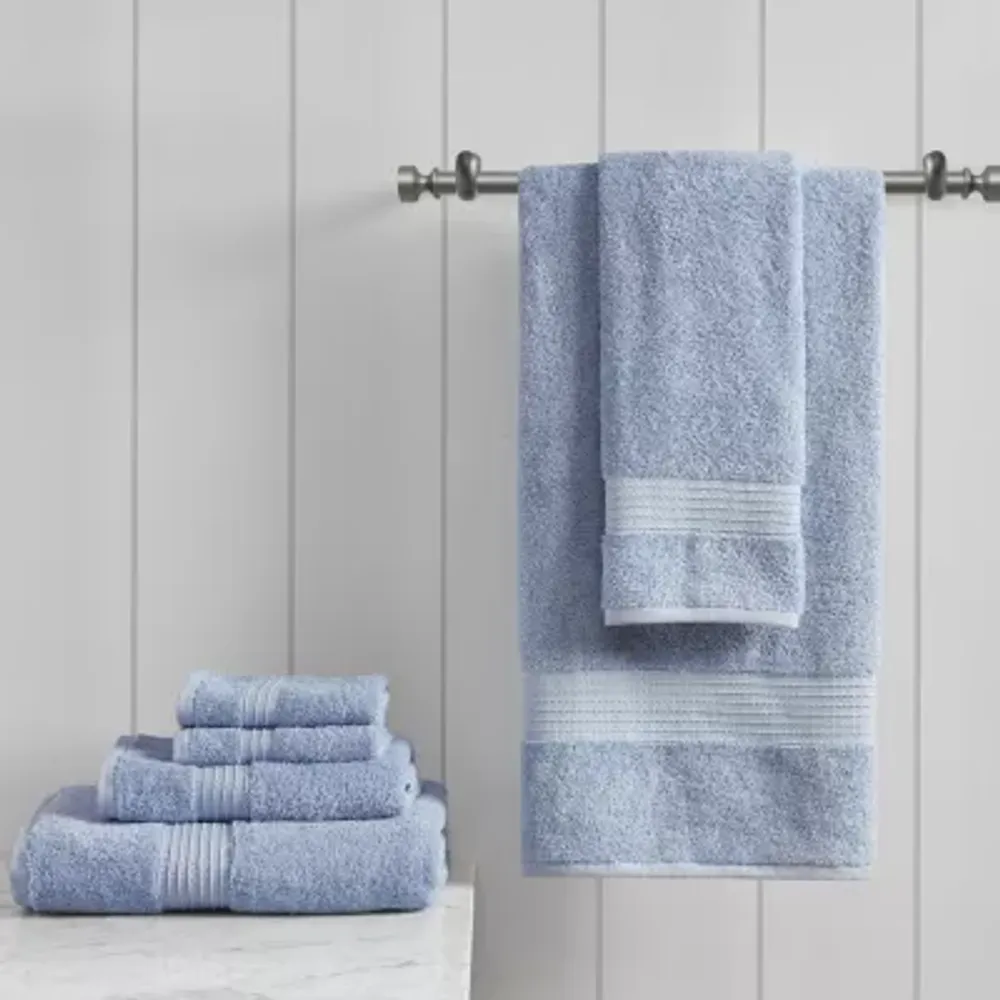 Madison Park Organic Cotton Solid 6-pc. Bath Towel Set