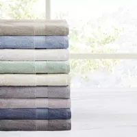 Madison Park Organic Cotton Solid 6-pc. Bath Towel Set