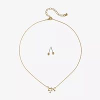 Bijoux Bar Zodiac Constellation 2-pc. 16 Inch Pendant Necklace