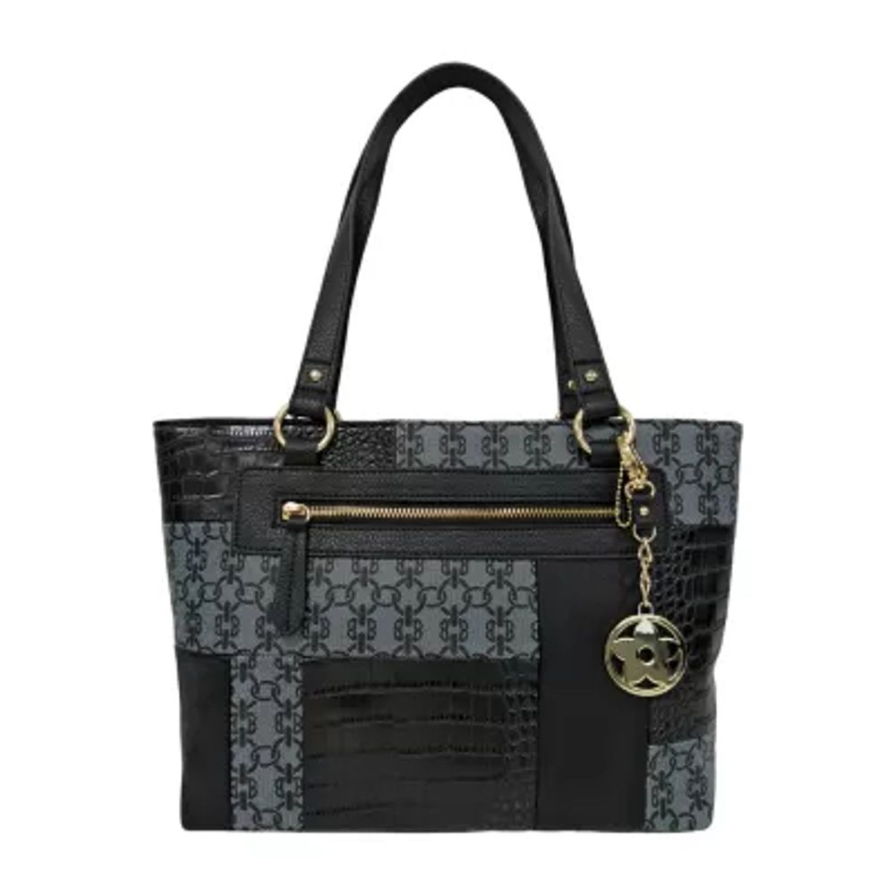 FREE SHIPPING AVAILABLE! Buy Liz Claiborne Gloria Laptop Tote Bag at  JCPenney.com today and e… | Laptop tote bag, Black leather handbags, Vegan  leather shoulder bag