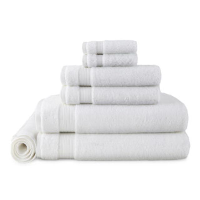 Linden Street Organic Cotton Sculpted Bath Towels