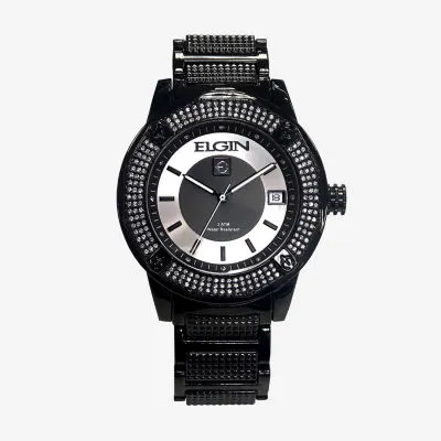 Elgin Womens Silver Tone Bracelet Watch Fg160032
