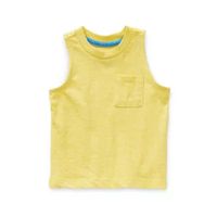 Okie Dokie Baby Boys Crew Neck Sleeveless Muscle T-Shirt