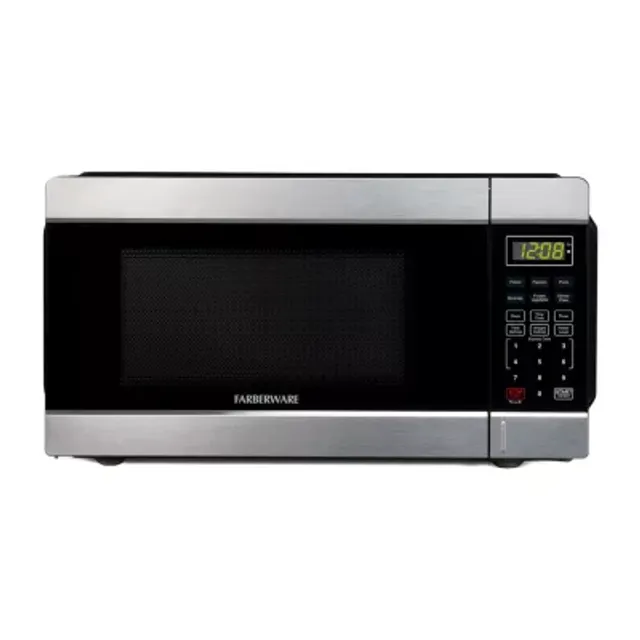 Farberware Classic 0.7 Microwave Oven, Brushed Stainless