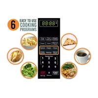 Farberware Classic FMO11AHTBKB 1.1 Cu. Ft. 1000-Watt Microwave Oven