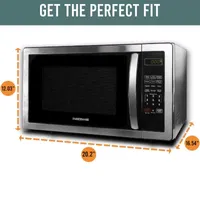 Farberware Classic FMO11AHTBKB 1.1 Cu. Ft. 1000-Watt Microwave Oven