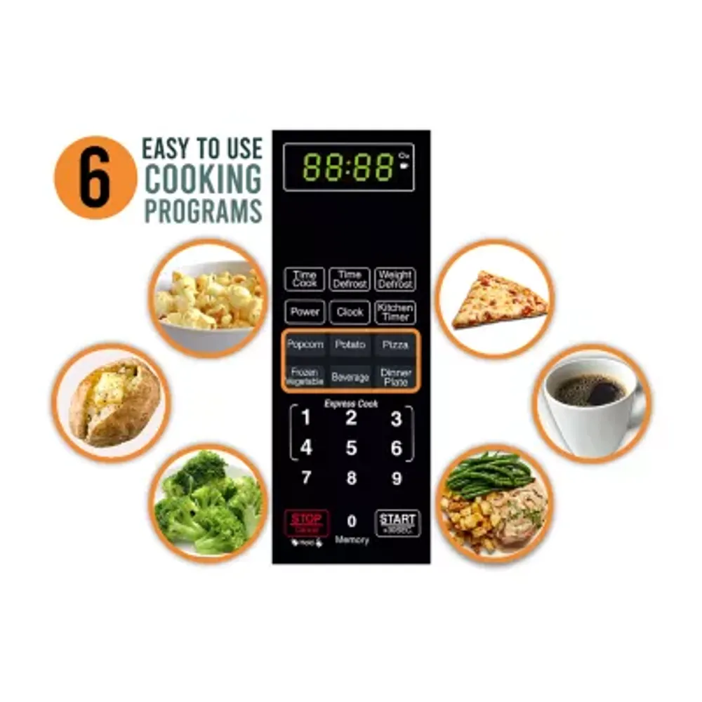 Farberware Classic FMO11AHTBSB 1.1 Cu. Ft 1000-Watt Microwave Oven