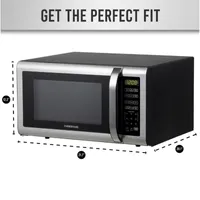 Farberware FMG16SS 1.6 Microwave Oven, Brushed Stainless Steel