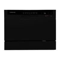 Farberware Professional FCD06ABBBKA 6 Place Setting Countertop Dishwasher