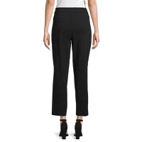 Liz Claiborne-Plus Womens Mid Rise Classic Fit Ankle Pant