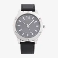 Geneva Mens Black 5-pc. Watch Boxed Set Mac8082jc