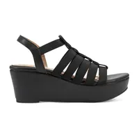 Easy Spirit Womens Avinna Wedge Sandals