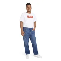 Levi's Big Boys Husky Mid Rise 514 Straight Leg Jean