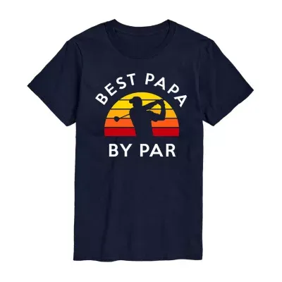 Mens Short Sleeve Golf Graphic T-Shirt