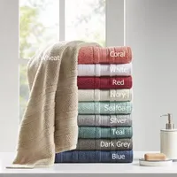 Madison Park Essentials Remy Cotton Super Soft Solid 6-pc. Quick Dry Bath Towel Set