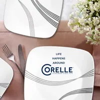 Corelle Urban Arc 16-pc. Glass Dinnerware Set