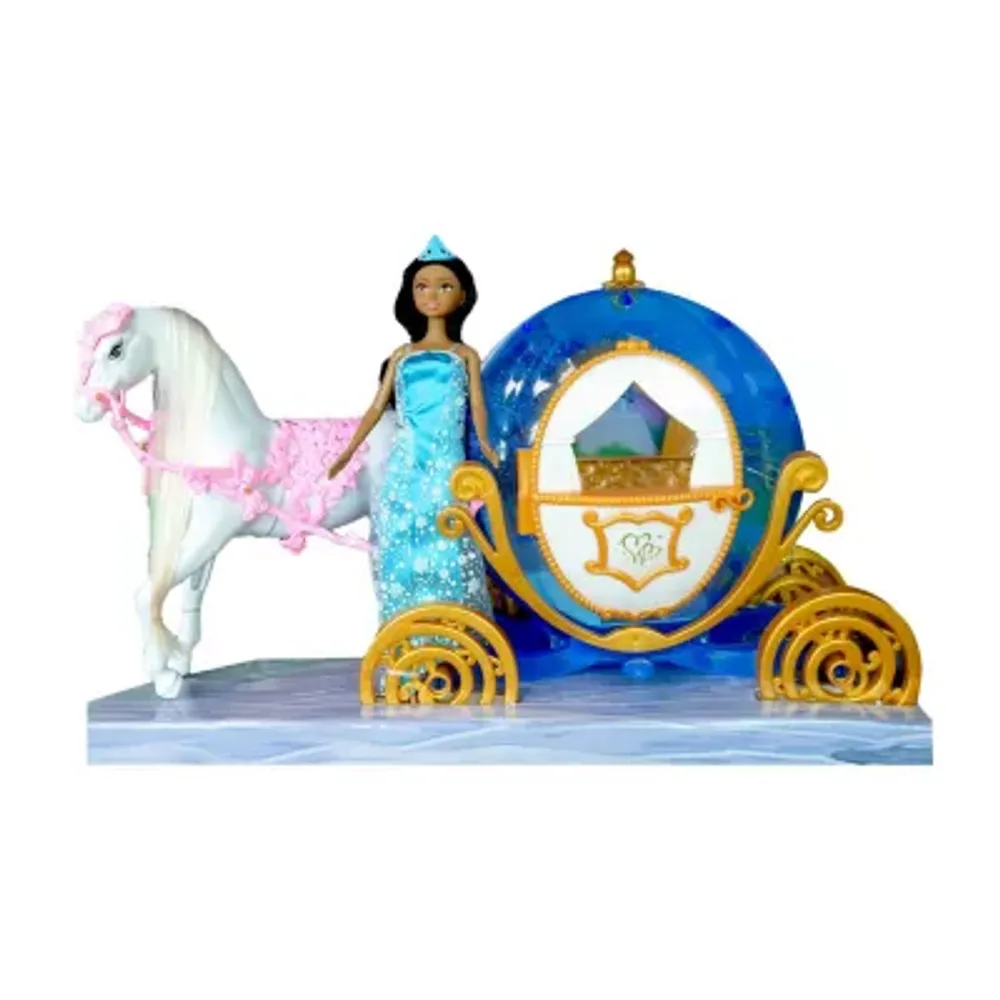 Chic Dolls Princess Doll With Horse And Carriage-Ethnic Doll