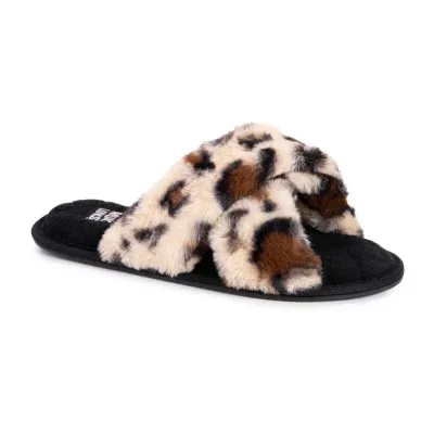 Muk Luks Womens Slip-On Slippers