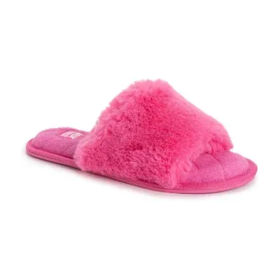 Muk Luks Womens Slip-On Slippers