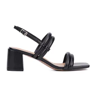Torgeis Womens Palm Heeled Sandals