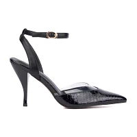 Torgeis Womens Willow Pointed Toe Stiletto Heel Pumps
