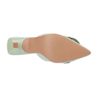 Torgeis Womens Agustina Pointed Closed Toe Mules