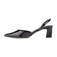 Torgeis Womens Jacqueline Block Heel Pumps