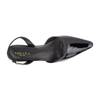 Torgeis Womens Jacqueline Block Heel Pumps