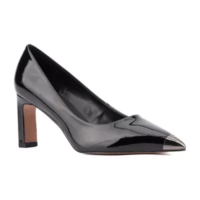 Torgeis Womens Ivonne Block Heel Pumps