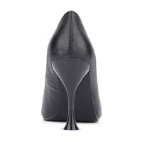 Torgeis Womens Kamana Flared Heel Pumps