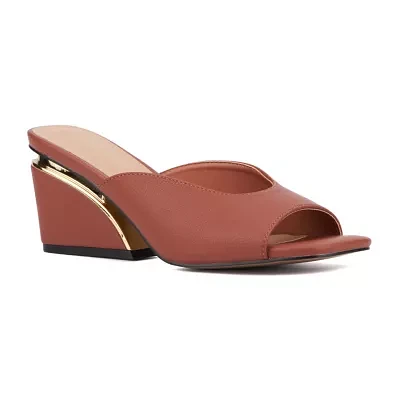 Torgeis Womens Carissa Wedge Sandals