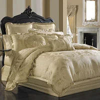 Queen Street 4-pc. Neopolitano Damask + Scroll Comforter Set