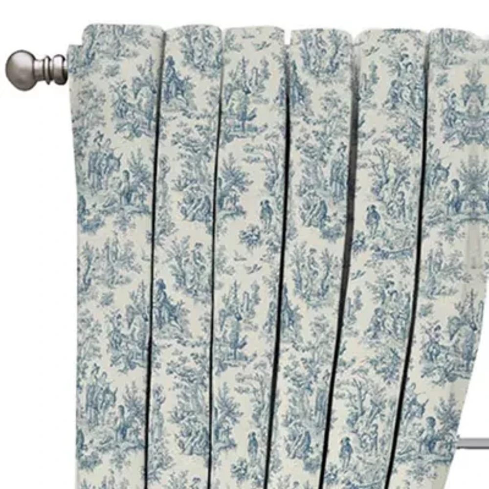Waverly Charmed Life Light-Filtering Rod Pocket Single Curtain Panel