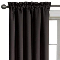 Eclipse Corin Blackout Rod Pocket Single Curtain Panel