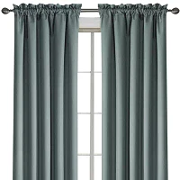 Eclipse Corin Rod Pocket Blackout Single Curtain Panel