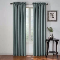 Eclipse Corin Rod Pocket Blackout Single Curtain Panel