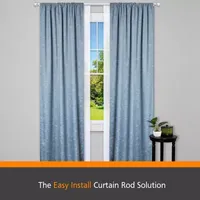 Kenney® Fast Fit™ Easy Install Buchanan Double Curtain Rod