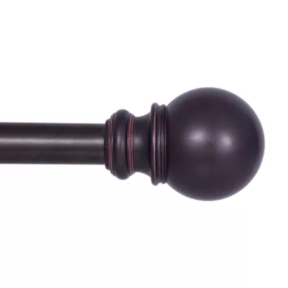 Kenney Bryce Ball 3/4 Adjustable Curtain Rod