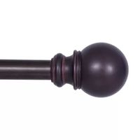 Kenney Bryce Ball 3/4 Adjustable Curtain Rod