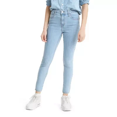 Levi's 720 High Rise Super Skinny Stretch Fabric Womens High Rise 720 Slim Fit Skinny Fit Jean