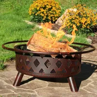 Sunnydaze Collection Portable Weather Resistant Fire Pit