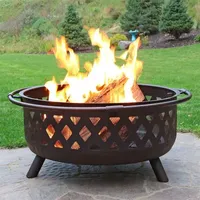 Sunnydaze Collection Portable Weather Resistant Fire Pit